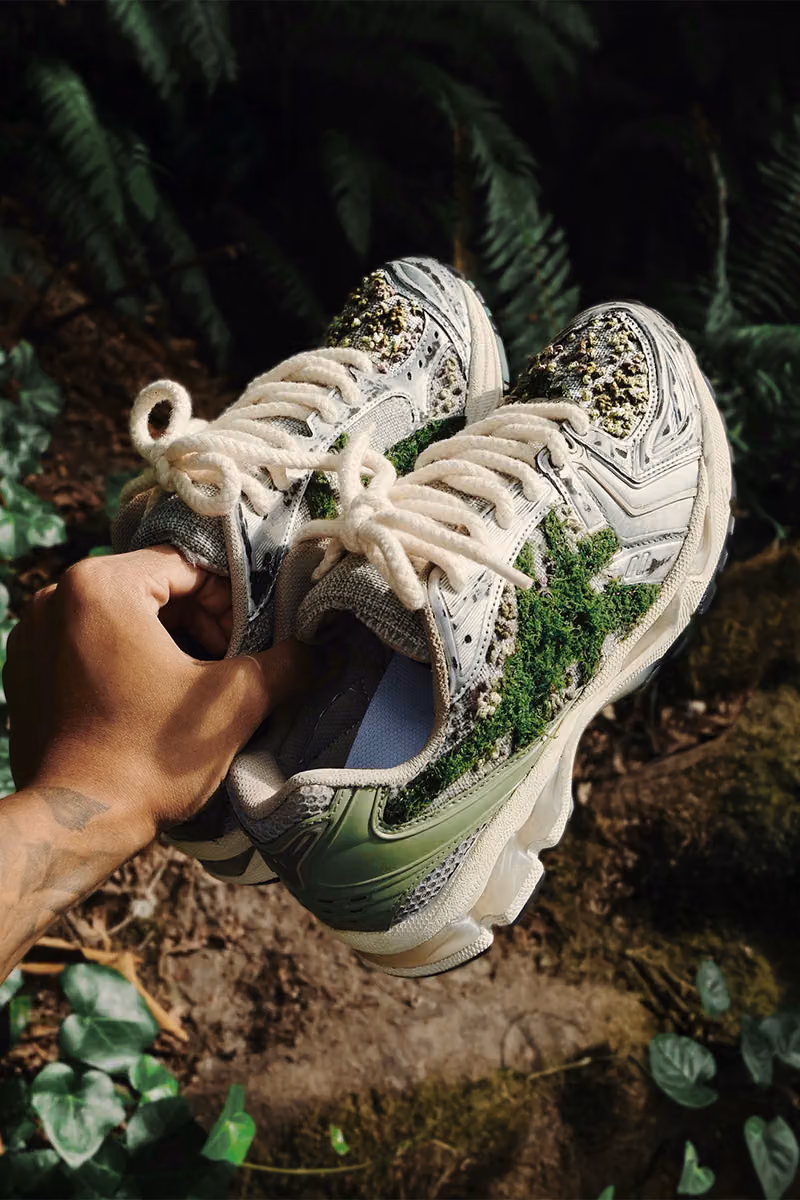 ANT KAI Grows a Mossy Rock Out of the GEL-KAYANO 14