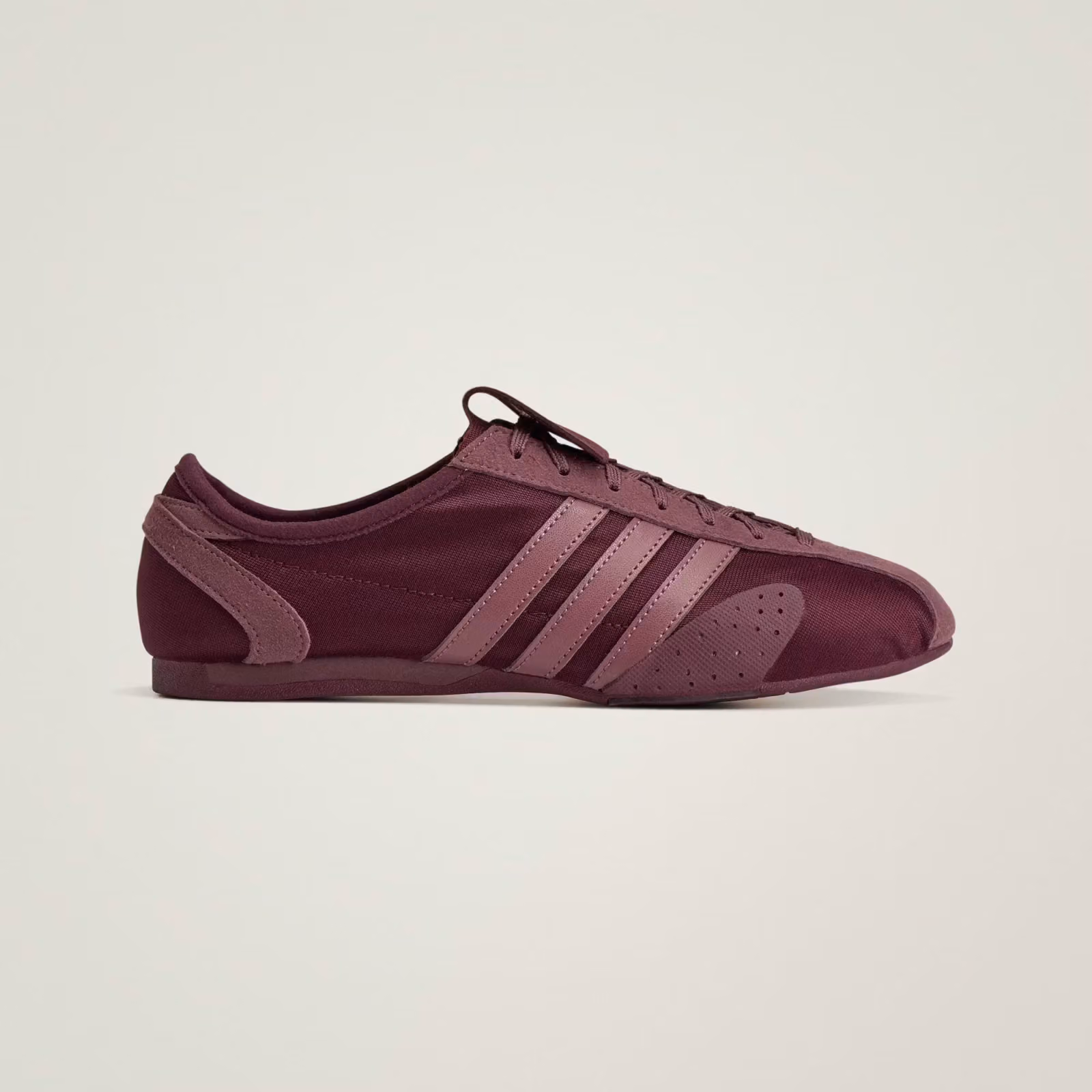 A touch of maroon: Stella McCartney elevates the adidas classic
