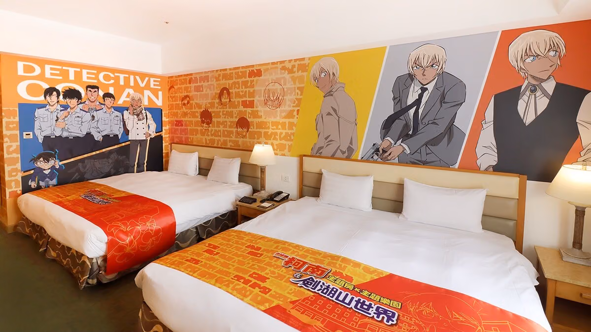 Janfusun Fancyworld Debuts Island's First Overseas-Exclusive Detective Conan Character Rooms