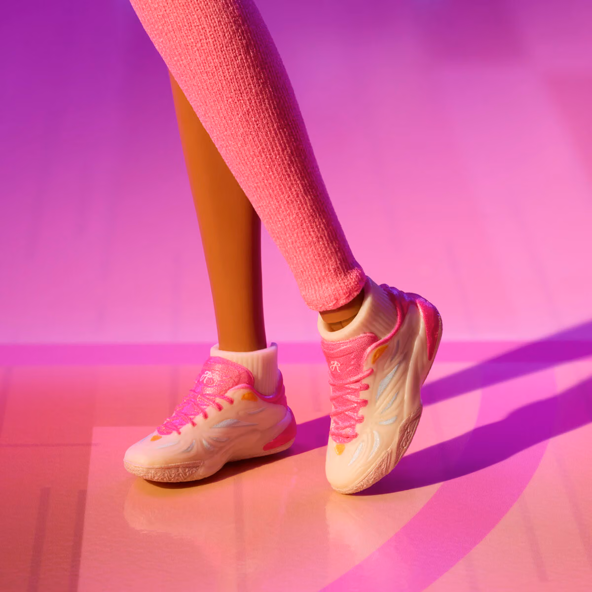 Barbie Gets First Look at Angel Reese's Signature Sneaker Before It Even Drops