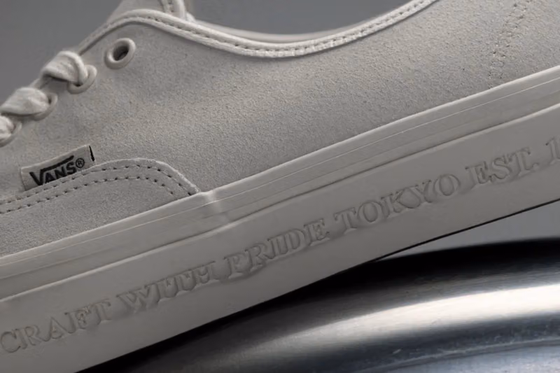 NEIGHBORHOOD x Vans Ditch the Colorblocking, Let the Text Do All the Talking This Time