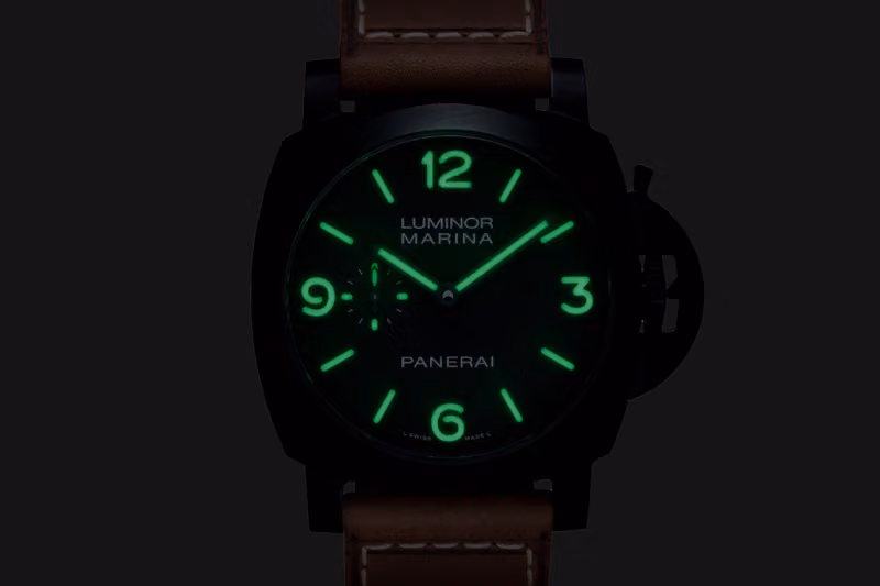 Panerai's New Luminor Marina Swaps Titanium for Compressed Carbon Fiber, Cutting Weight by 64%