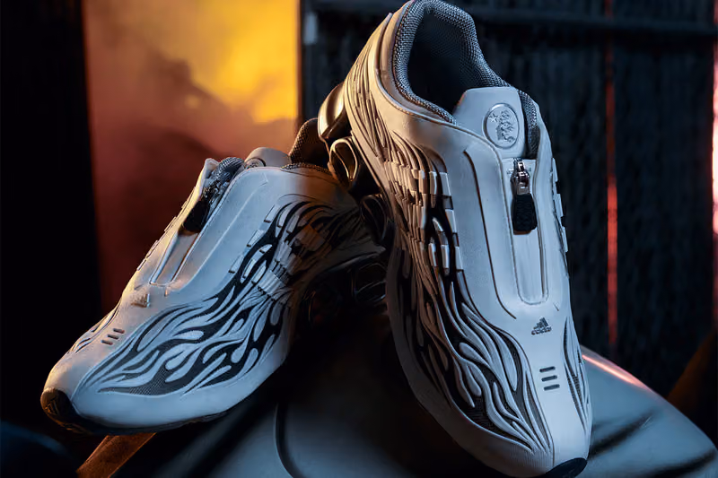 adidas Originals x Hellstar MEGARIDE S2: Flames Torch a Line Between White and Black
