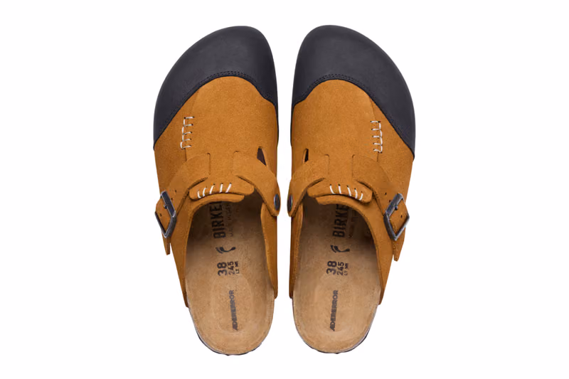 ADERERROR 二度改造 Birkenstock Boston，這次連鞋面結構都拆了重縫