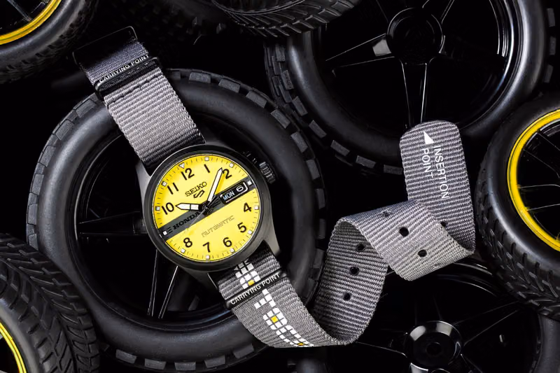 The Trunk-Ready Scooter That Just Became a Yellow Watch Face