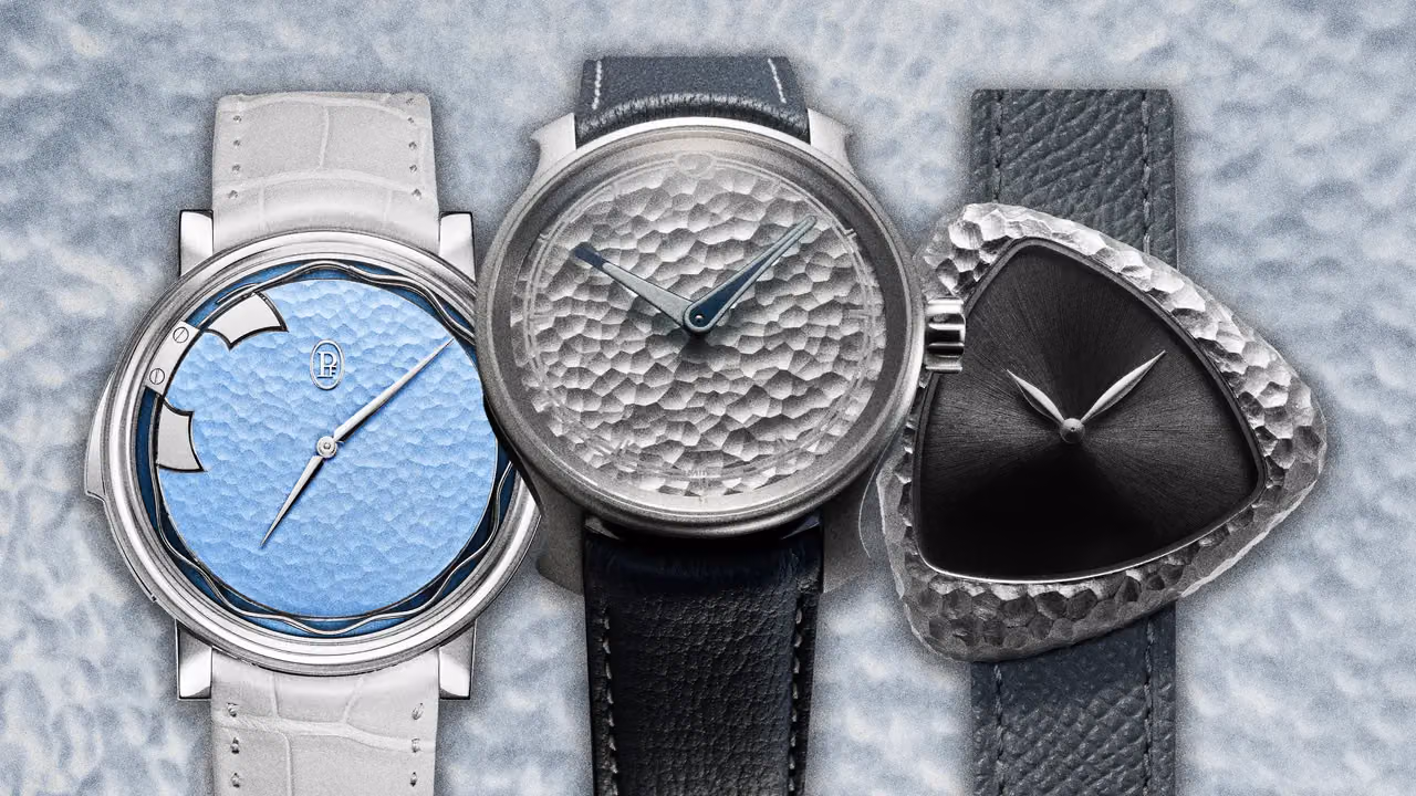 When Noble Craftsmanship Goes Mainstream: Three Watches, Three Faces of "Hammering"