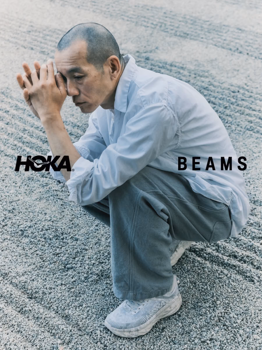 When Zen Gardens Meet Max Cushioning: HOKA and BEAMS Turn the Bondi 7 Into a Rock Garden