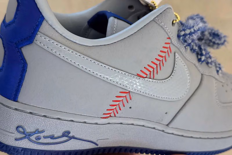 Kobe Bryant's Retirement Kicks Get a Dodger Blue Makeover: Nike Air Force 1 Low Protro "Dodgers" First Look