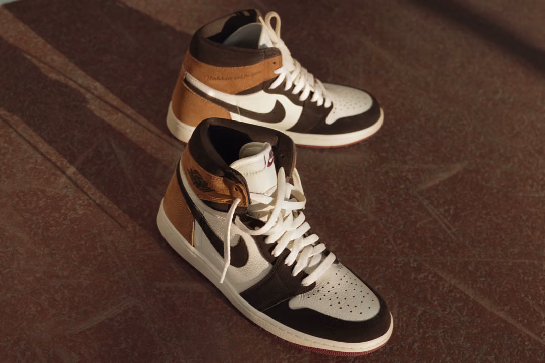 AJ1 "Love Letter" Goes Full Earth Tone, Hides Its Heartbeat in a Spare Set of Red Laces