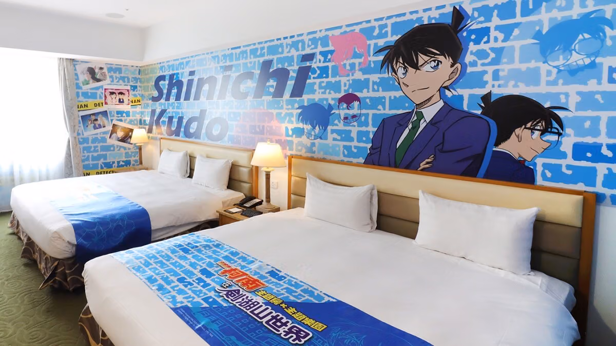 Detective Conan Takes Over a Taiwan Resort: Janfusun Fancyworld Debuts Island's First Overseas-Exclusive Character Rooms