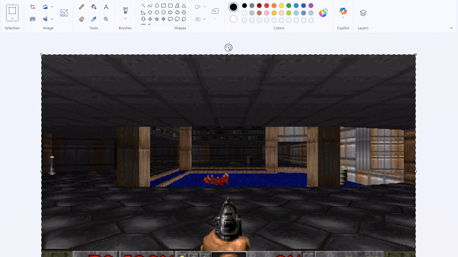 Azure技術長把《Doom》塞進小畫家 靠貼上指令跑出35FPS