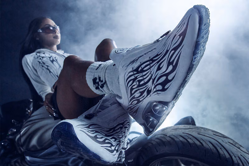 adidas Originals x Hellstar MEGARIDE S2: Flames Torch a Line Between White and Black