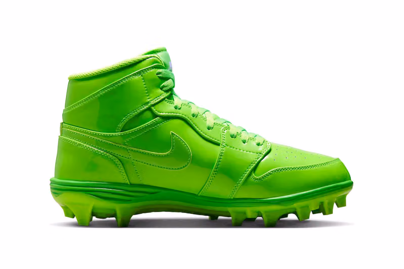 Air Jordan 1 Mid TD Cleat 推出「Electric Green」配色
