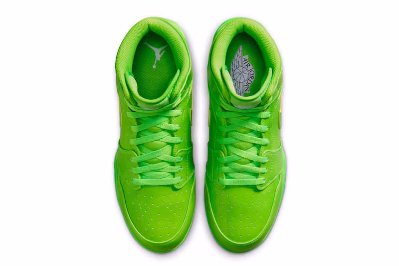 Air Jordan 1 Mid TD Cleat 推出「Electric Green」配色