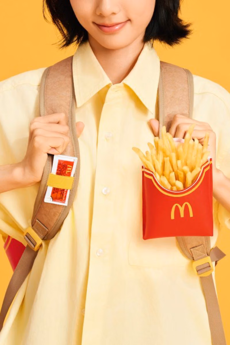 McDonald's China Turns Takeout Bags Into Backpacks — And Yes, You Can Actually Carry Fries In It
