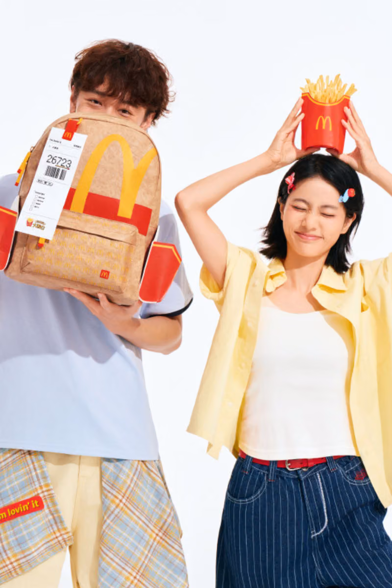 McDonald's China Turns Takeout Bags Into Backpacks — And Yes, You Can Actually Carry Fries In It