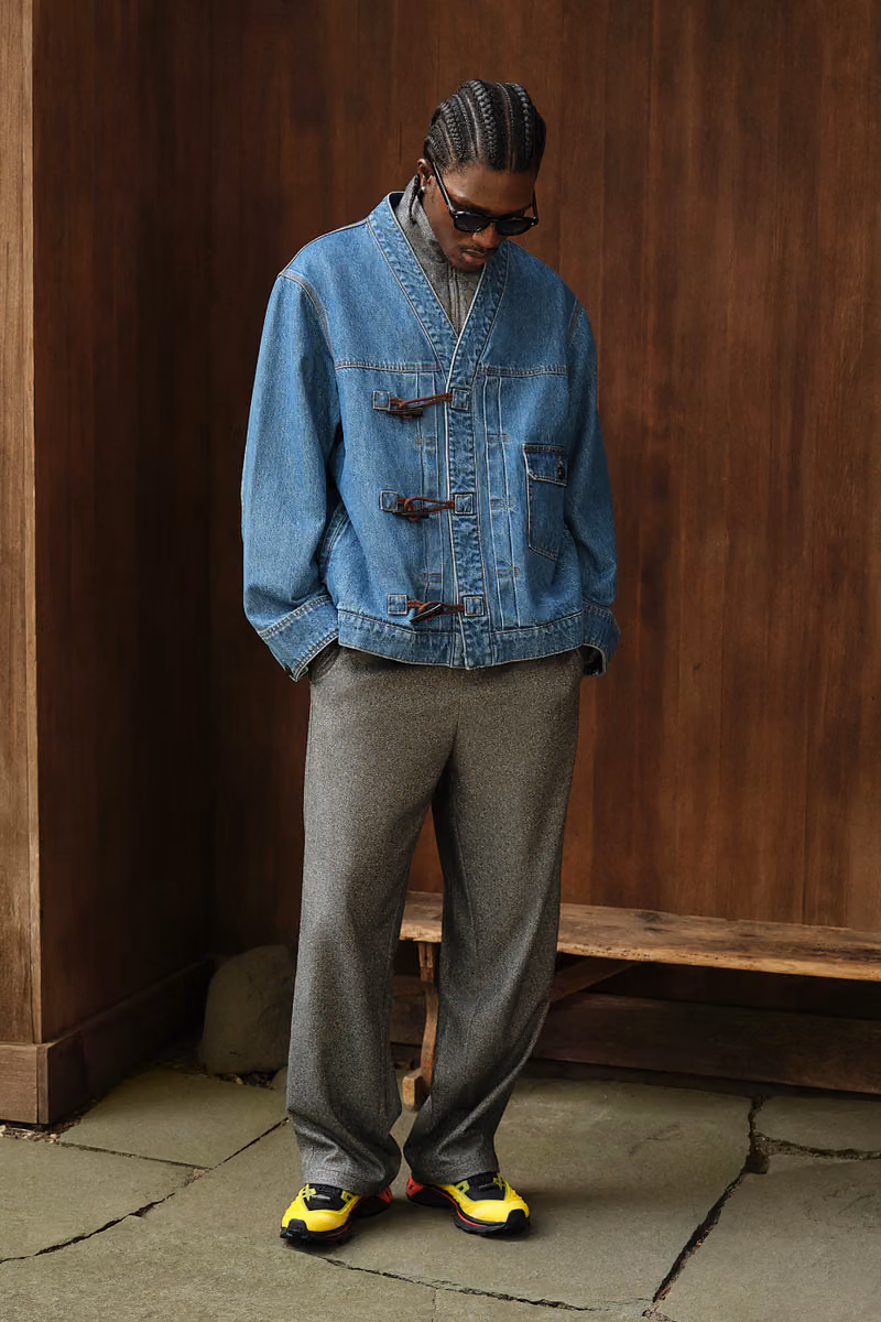 Kith &Kin FW26不靠Logo說話,用小馬毛皮革和繩紋丹寧堆出質感