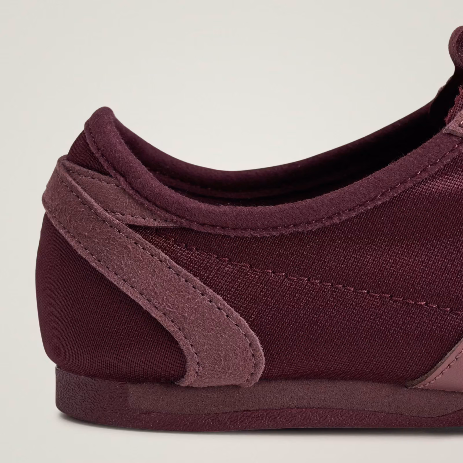 A touch of maroon: Stella McCartney elevates the adidas classic