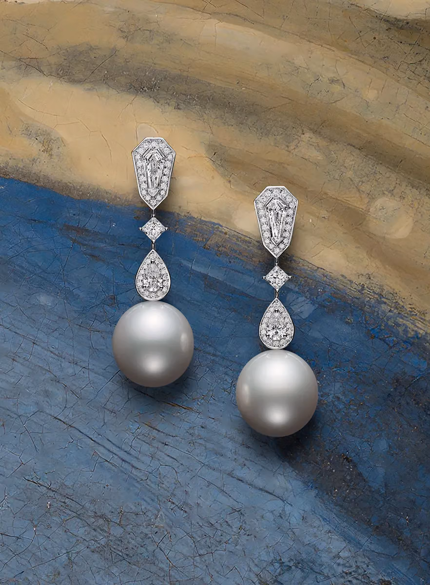 MIKIMOTO Turns Vermeer's Girl with a Pearl Earring Into Three Real Earrings