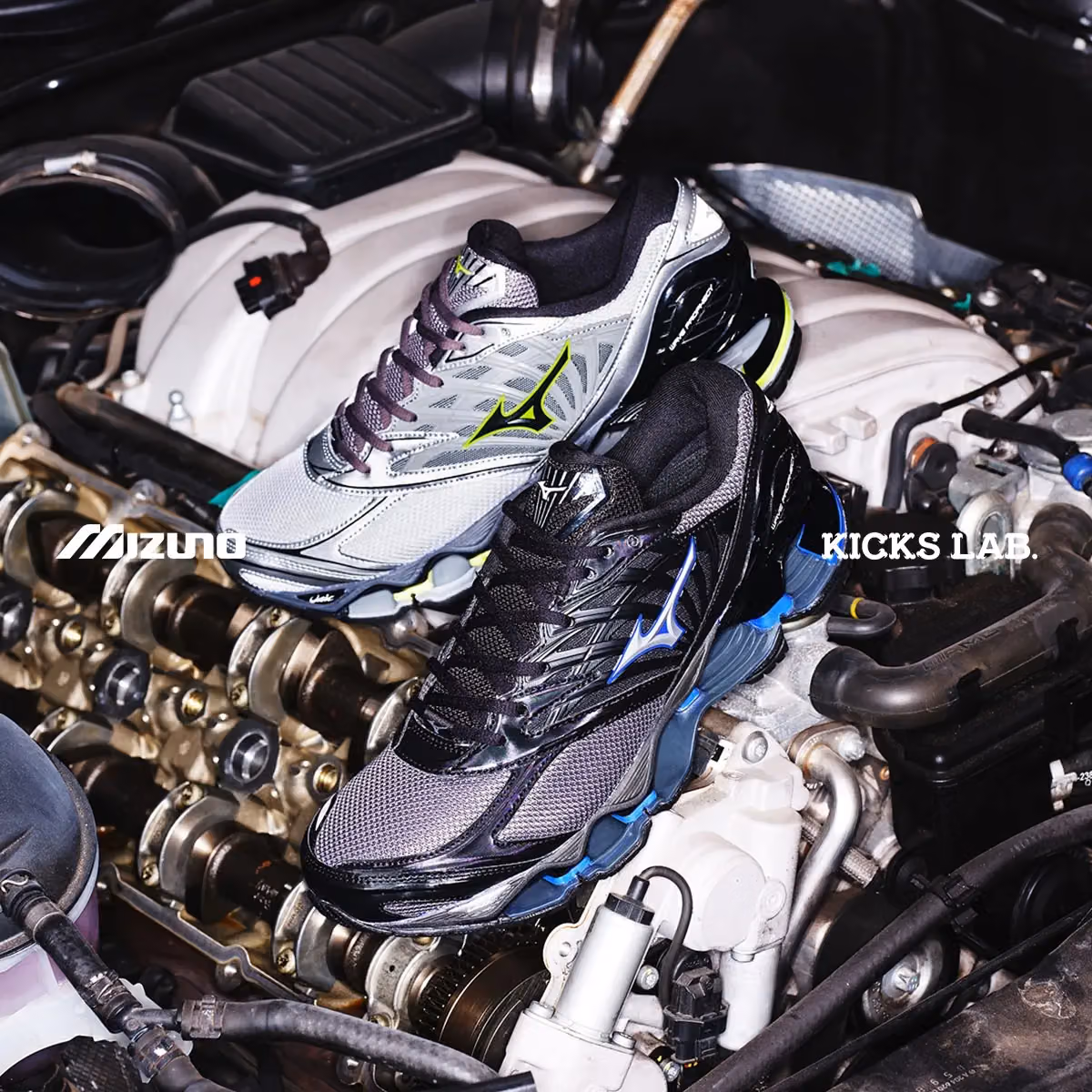 MIZUNO's Running Tech Hits the Harajuku Streets: KICS LAB. Exclusive Colorways Channel Japan's Modified Car Culture