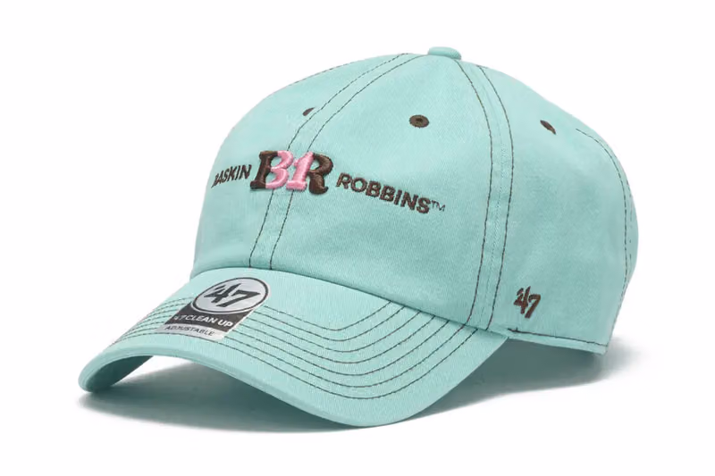 '47 和 Baskin-Robbins 首度聯名，把 Love Potion 31 做成一頂帽子