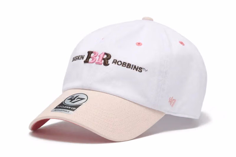 '47 和 Baskin-Robbins 首度聯名，把 Love Potion 31 做成一頂帽子
