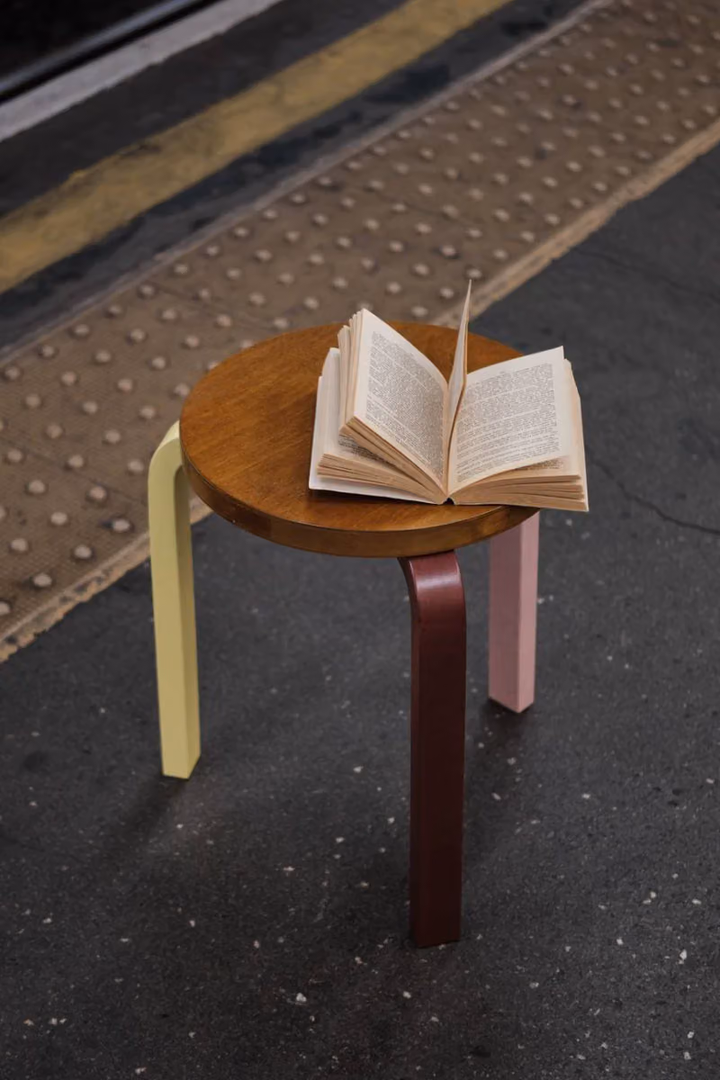 Flip it over to find out: Paul Smith hides the secret on the underside of the Artek stool