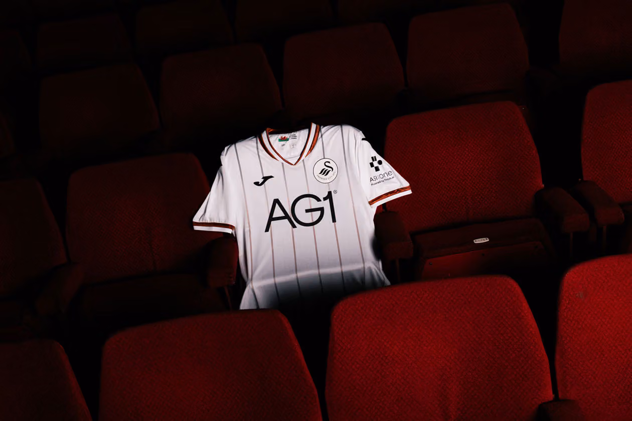 AG1 Takes Over Swansea City's Shirt Sponsorship, Proving Kits Don't Have to Sell Booze and Betting