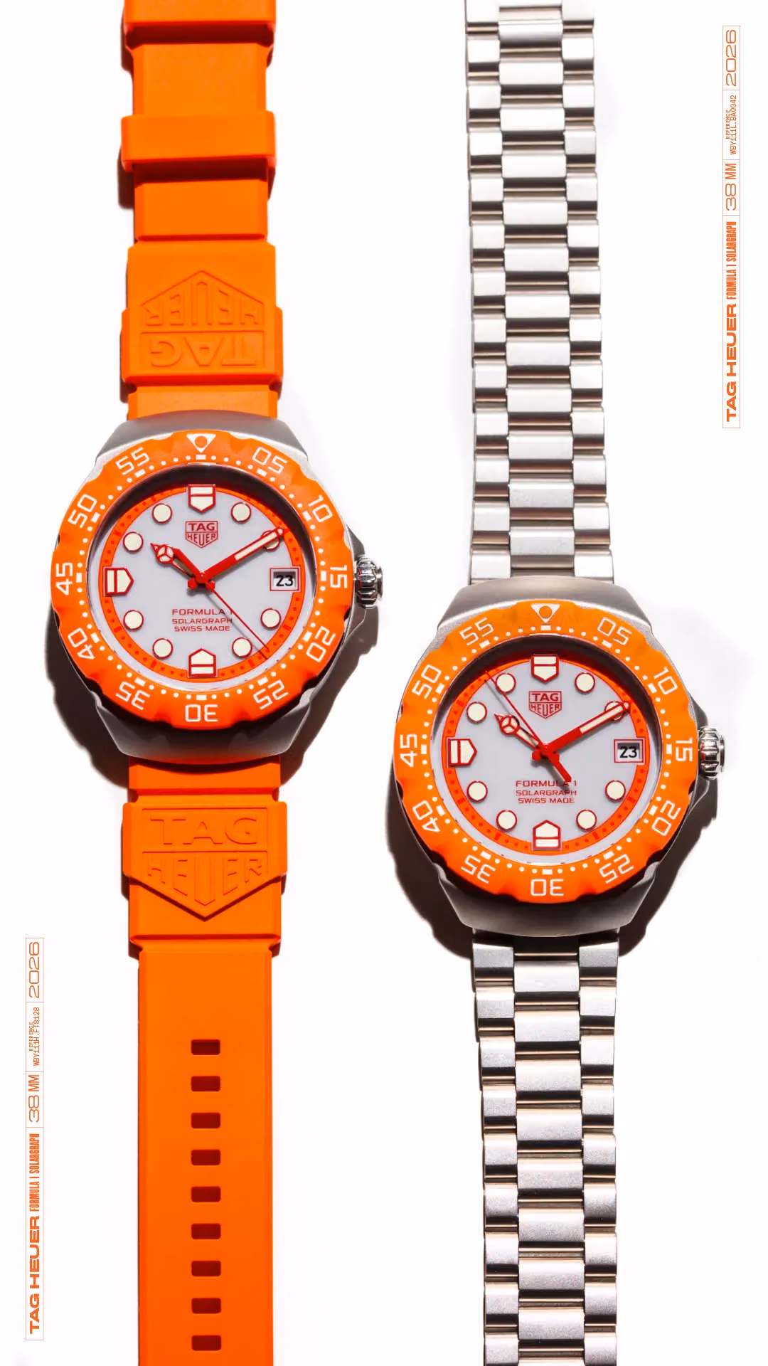 A signal of the last edition: TAG Heuer honors the soon-to-vanish Zandvoort Grand Prix in orange