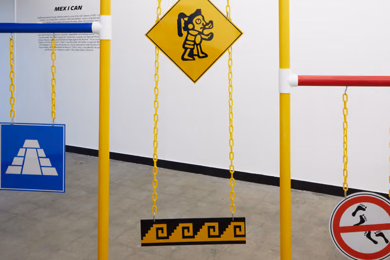 A Danger Sign Shaped Like a Pyramid: Andy Medina's Cultural Hijack