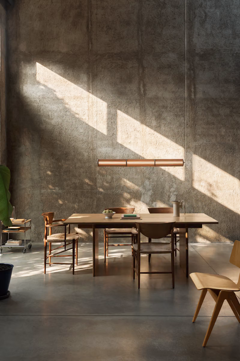 Teruhiro Yanagihara Designs His First Lamp for &Tradition, Drawing Light in a Single Line