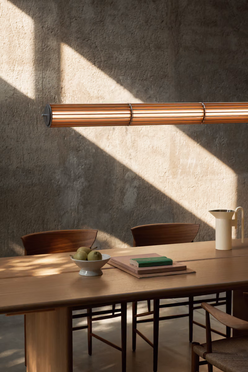 Teruhiro Yanagihara Designs His First Lamp for &Tradition, Drawing Light in a Single Line