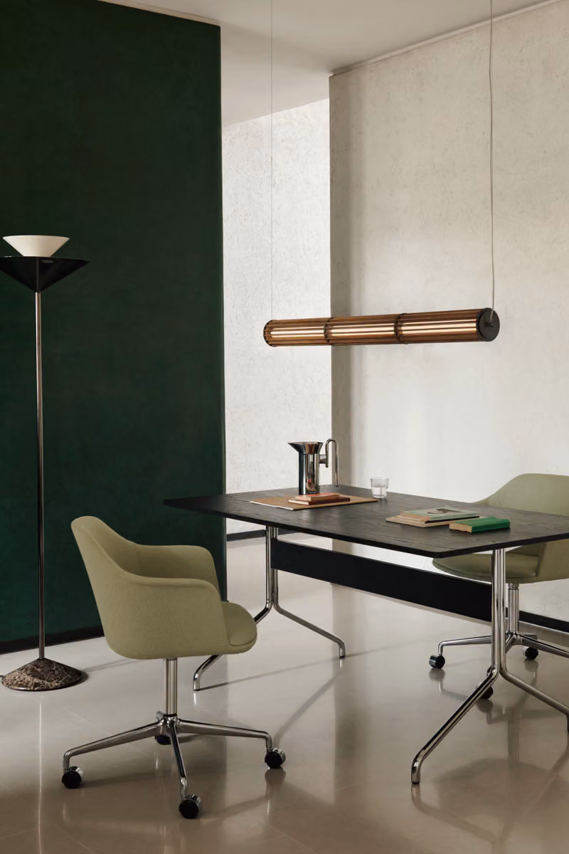 Teruhiro Yanagihara Designs His First Lamp for &Tradition, Drawing Light in a Single Line