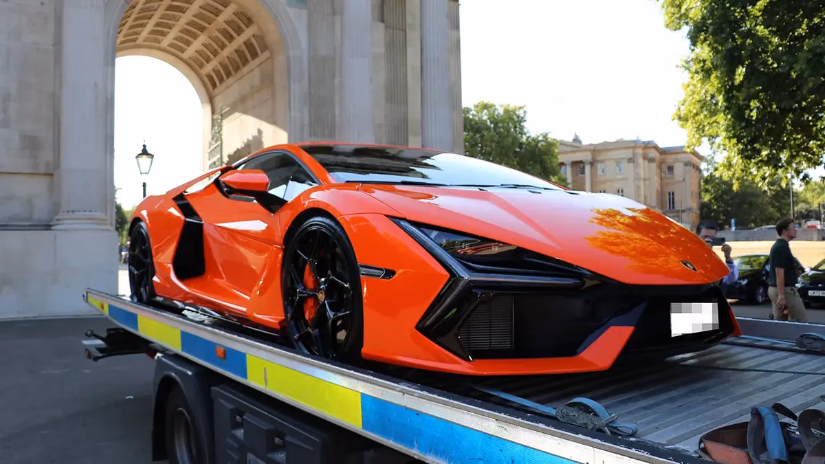 $5M Ferrari Monza SP2 Impounded by London Police Less Than 30 Minutes After First Drive