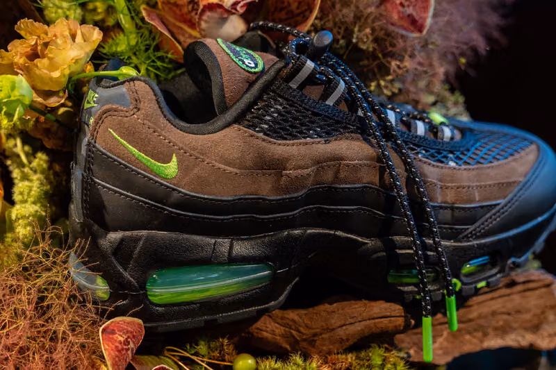 Only 200 Pairs Exist: Aya Brown Buries Neon in Brown Suede on This Air Max 95