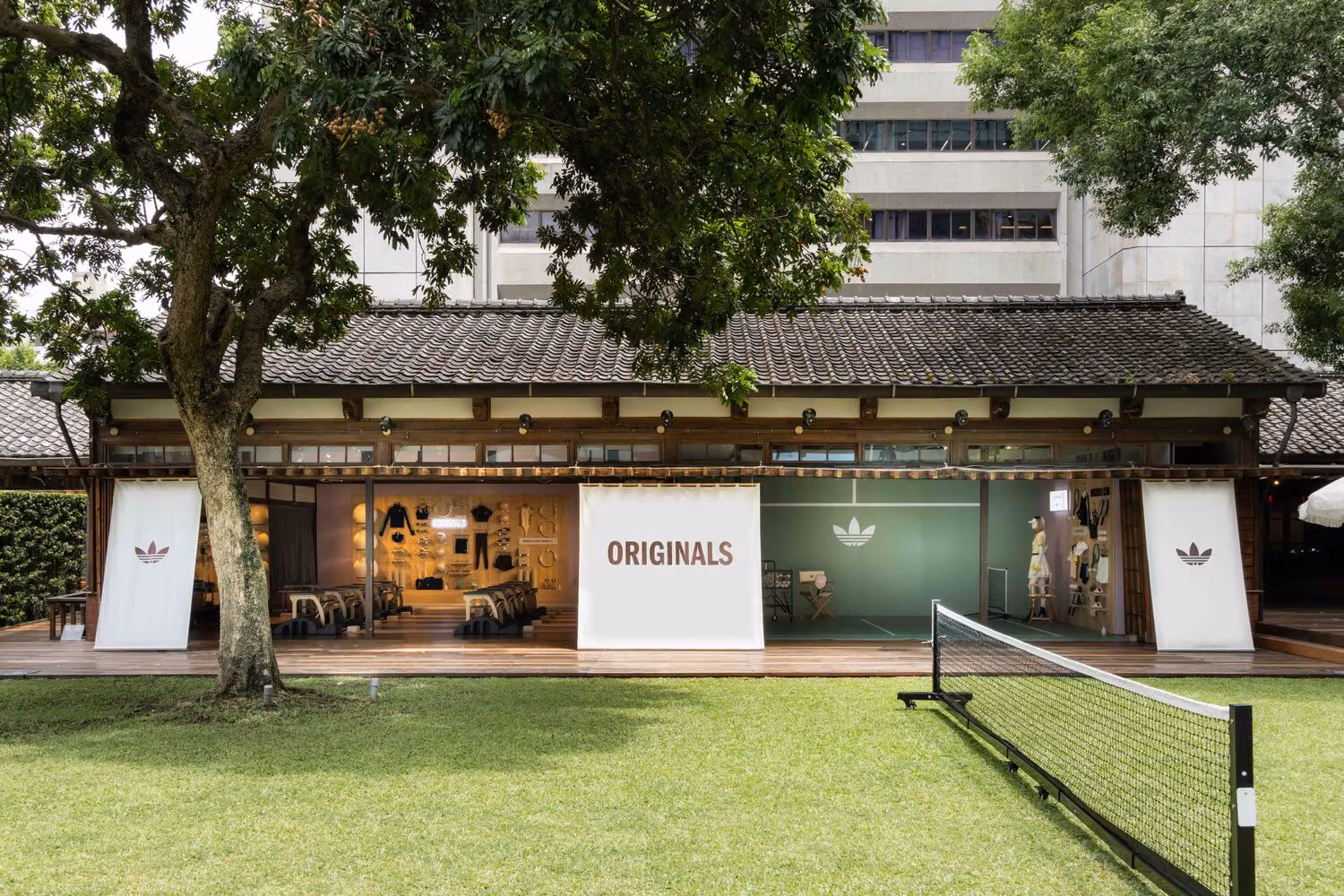 adidas Originals Turns Zhongshan N. Rd. Into a Gym, Court and Café — But Only for 4 Days