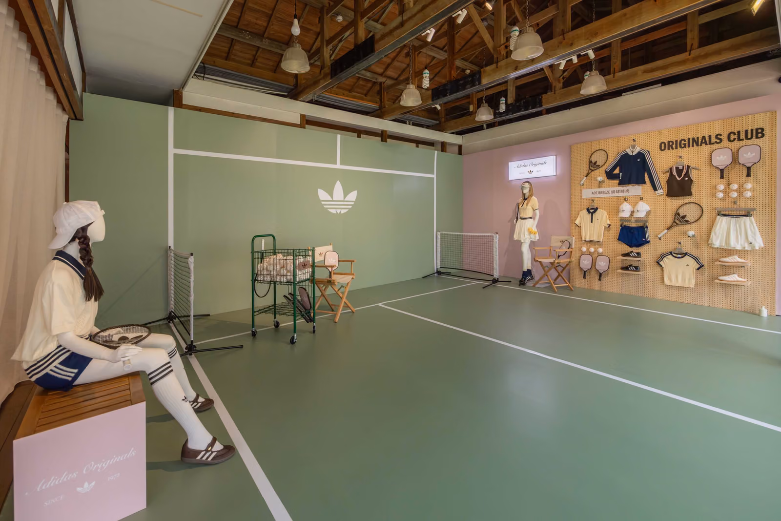 adidas Originals Turns Zhongshan N. Rd. Into a Gym, Court and Café — But Only for 4 Days