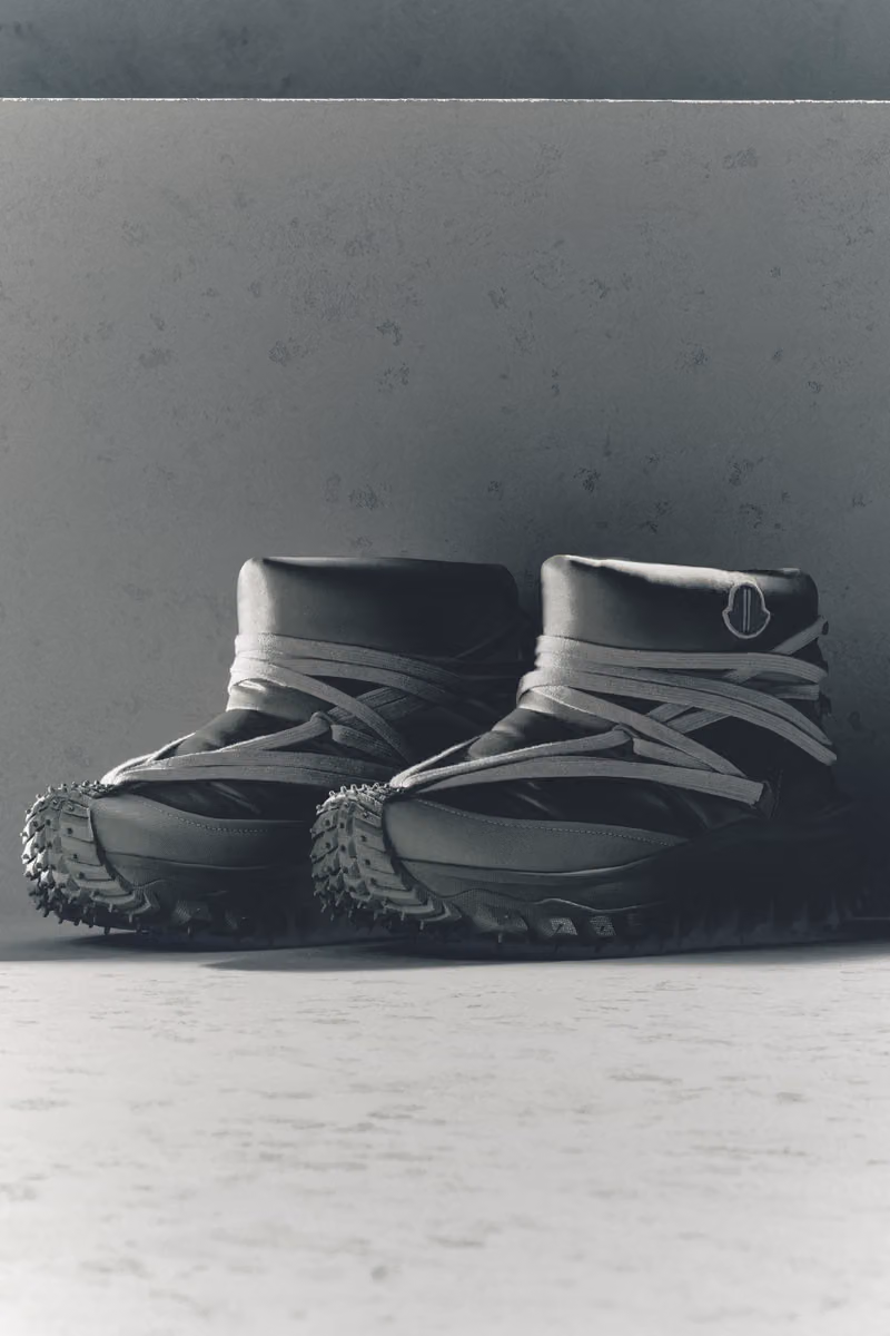 One Trailgrip Sole, Three Personalities: Moncler FW26 Footwear Enlists Clarks, Rick Owens & Moon Boot for Very Different Takes