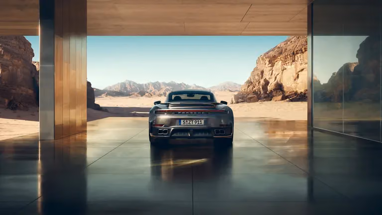 An unexpected dashboard clock request: LV and Singer turn two 911s into haute couture