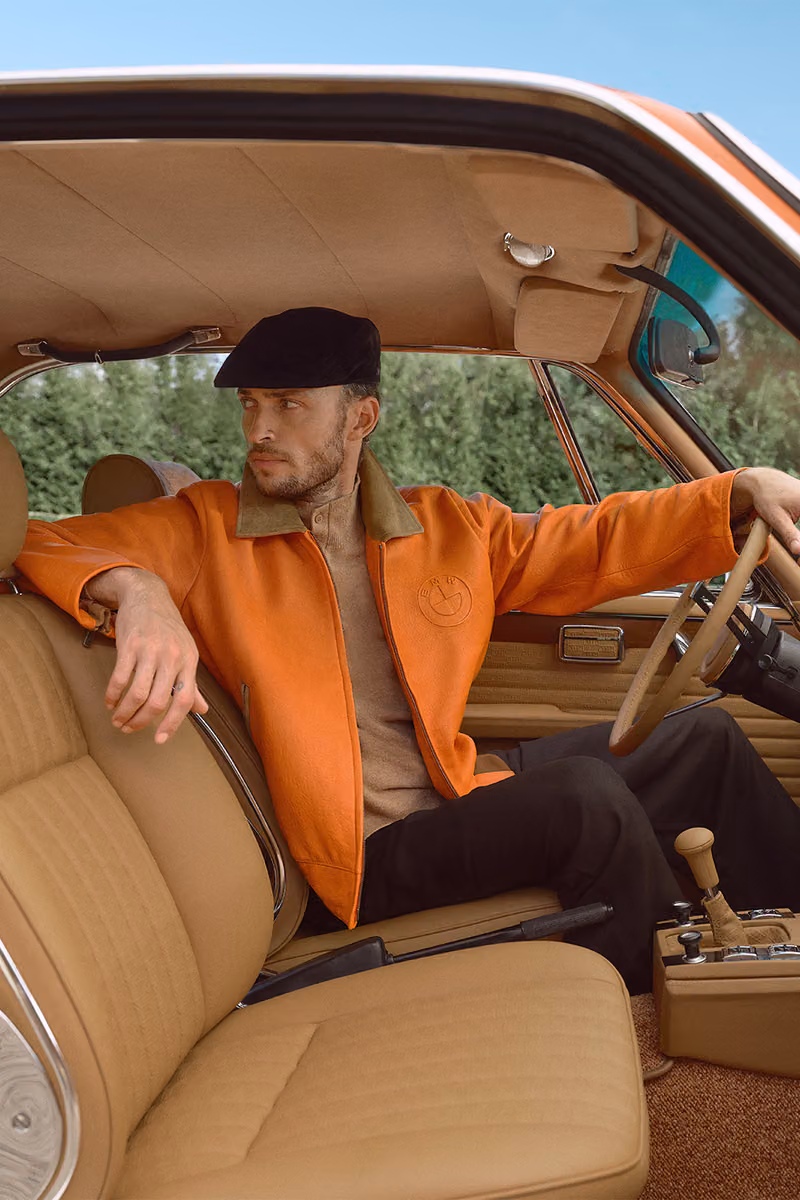 Kith x BMW Chapter IV: One Restored Orange Car Just Spawned an Entire Season's Wardrobe