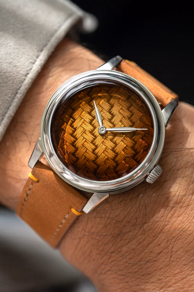 Selten x Watch Ho & Co. Carves Dim Sum Memories Onto the Dial—3,500 Cuts to Recreate Bamboo Steamer Texture