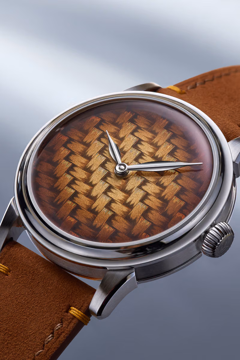 Selten x Watch Ho & Co. Carves Dim Sum Memories Onto the Dial—3,500 Cuts to Recreate Bamboo Steamer Texture