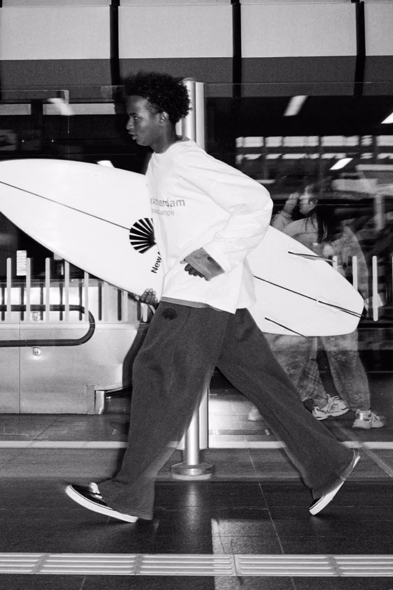 衝浪與工地兩種「危險」互換邏輯:Amsterdam Surf Association FW26 SAFETY