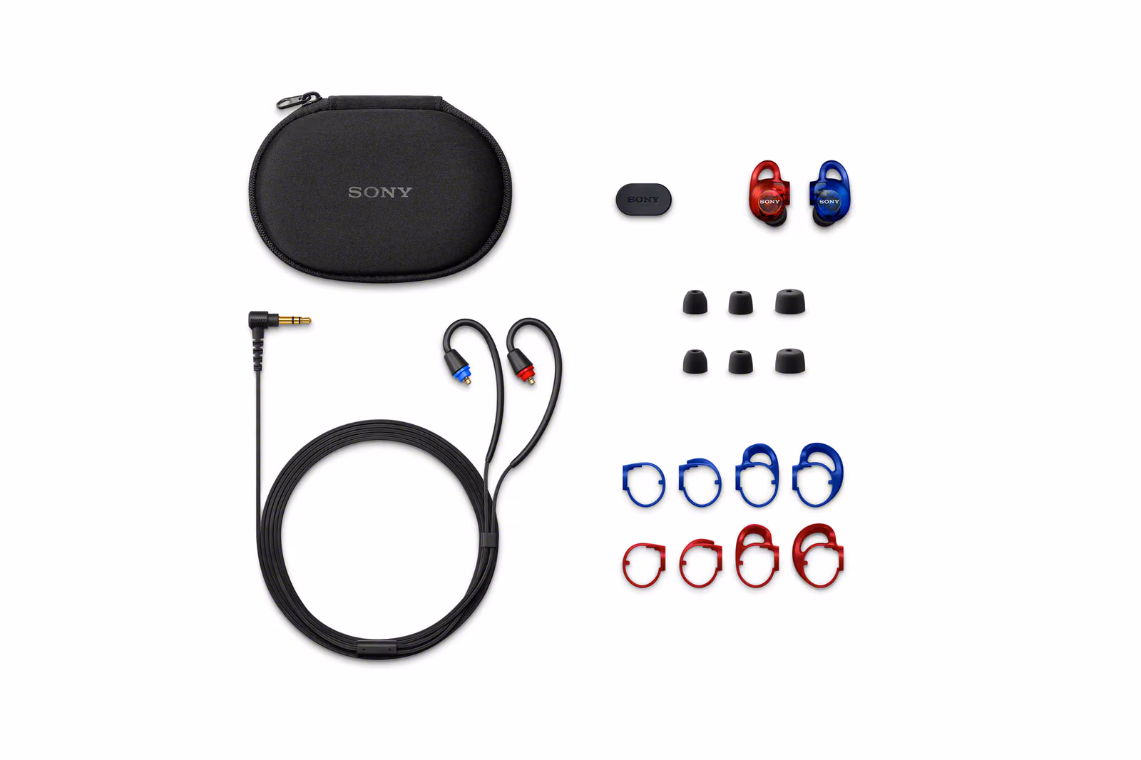 Sony IER-M500 舞台監聽耳機在台上市,用紅藍異色解決换戴時的慌亂