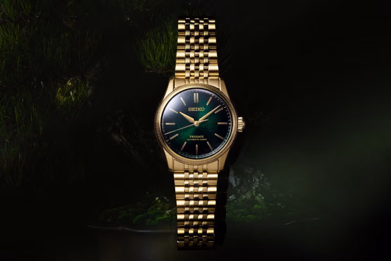 Seiko Taps Bonsai Craftsmen to Bring the Rugged Texture of Black Pine Bark to Life on the Dial