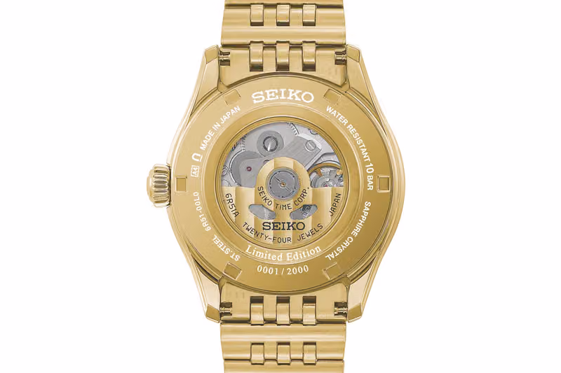 Seiko 把黑松樹皮的粗糙感做進錶盤,這次跟盆栽職人聯手