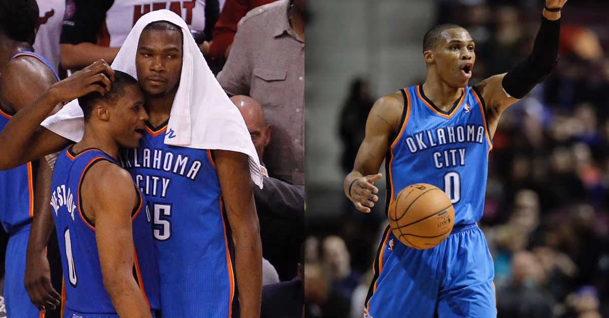 After a Day of Silence, KD Sends Off Westbrook's 18 Years With a Long Post
