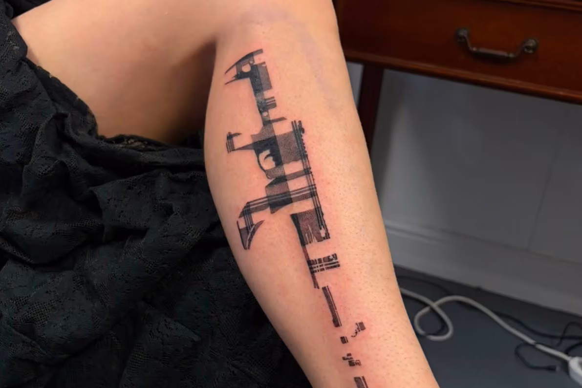 He Tattooed an AK-47 on His Own Leg: Why Gun Tattoos Suddenly Got Cool
