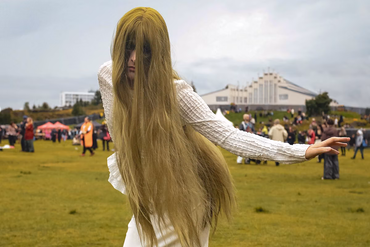 Seven Minutes of Moon Blocking Sun: Björk Threw a Songless Party in the Icelandic Wilds Outside Reykjavik