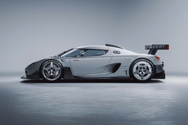 The 1,600-HP Koenigsegg CCGT1 Still Makes You Work the Clutch Yourself